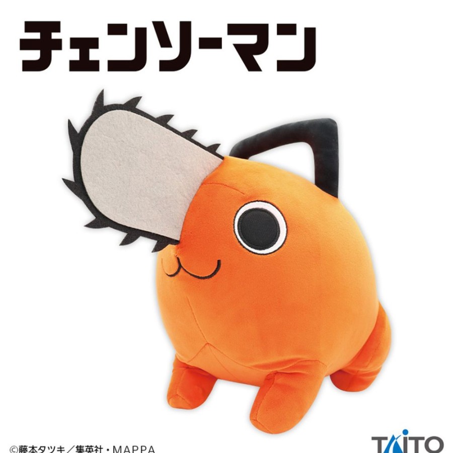 Plush Toys Taito | Mocchiri Extra Large Soft Plush Pochita