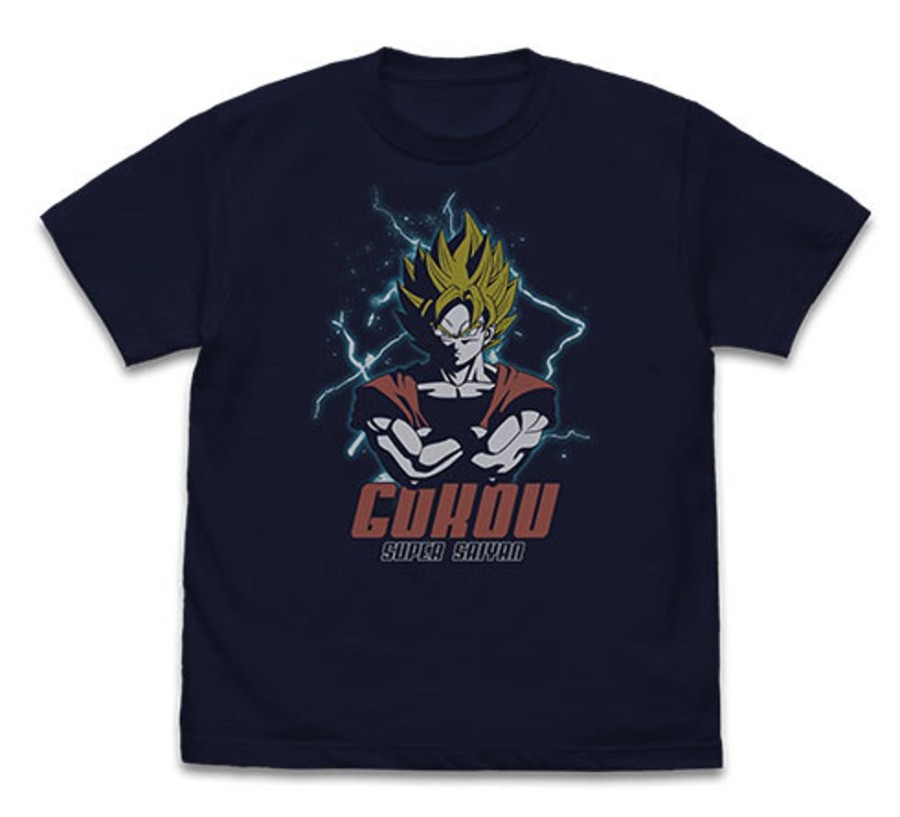 Apparel Cospa | The Strongest Warrior Goku T-Shirt Navy