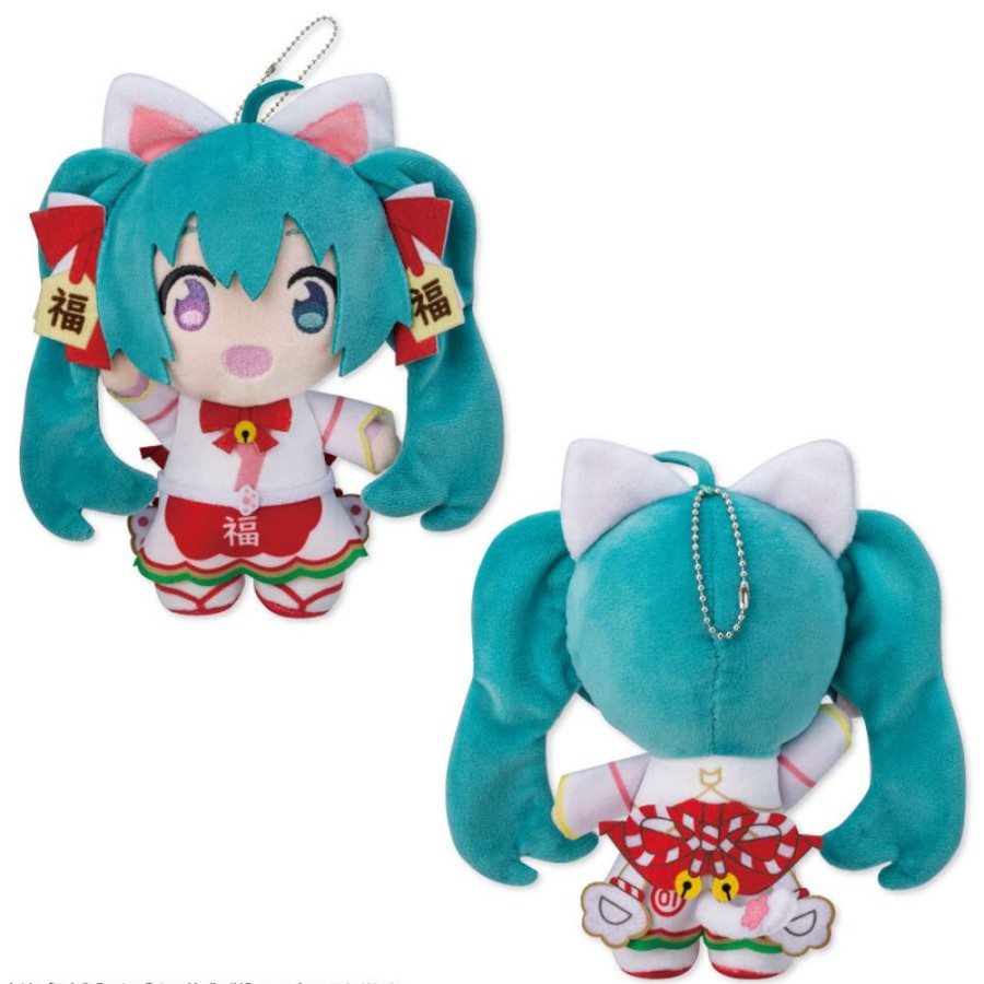 Plush Toys KADOKAWA | Hatsune Miku X Maneki-Neko Characolle Stand Doll