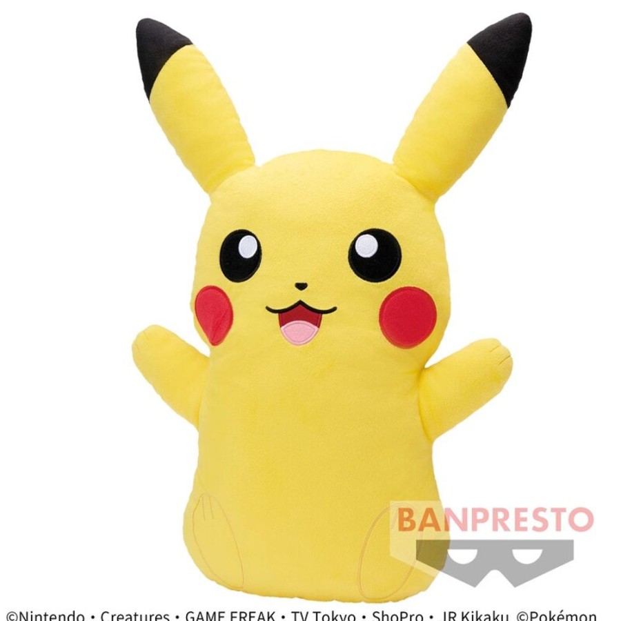 Plush Toys Banpresto | Pokemon Super Big Pikachu Plush Cushion