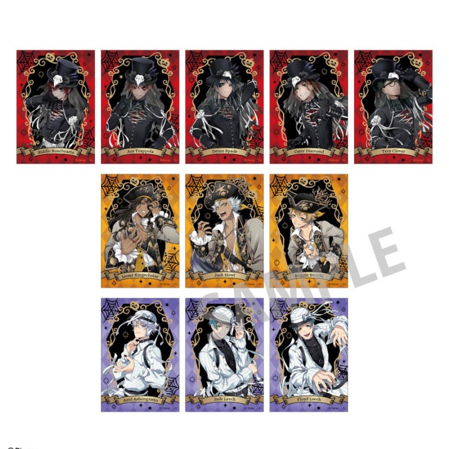 Accessories KAMIO JAPAN | Disney Twisted Wonderland Scary Dress Ver. Trading Sticker Vol. 1 [Blind Box]