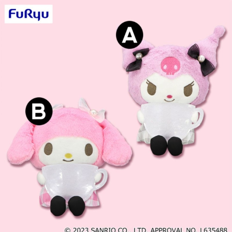 Plush Toys Furyu | My Melody & Kuromi Bias Diary Big Plush