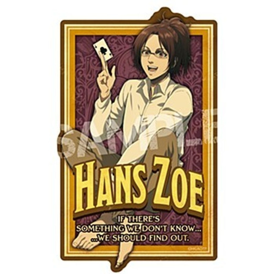 Accessories Ensky | Attack On Titan Travel Sticker 4 Hans