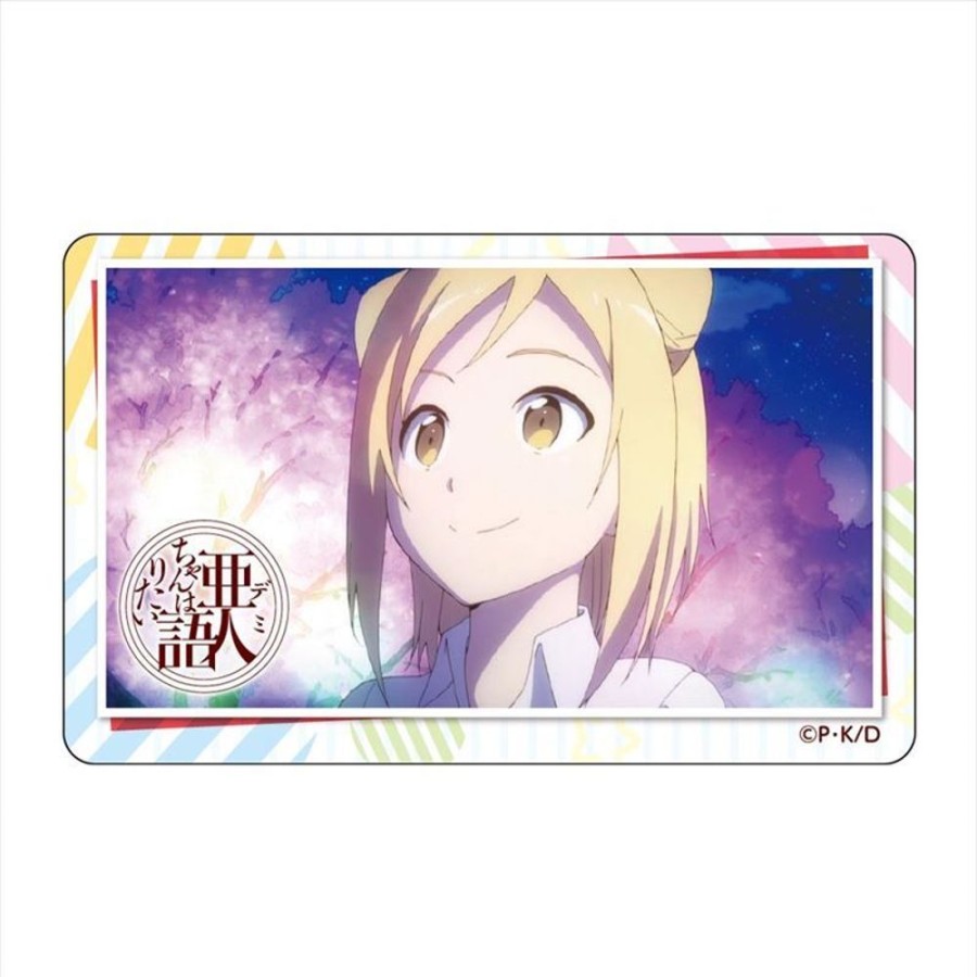 Accessories Caravan | Interviews With Monster Girls Luminous Ic Card Sticker Hikari Ver.