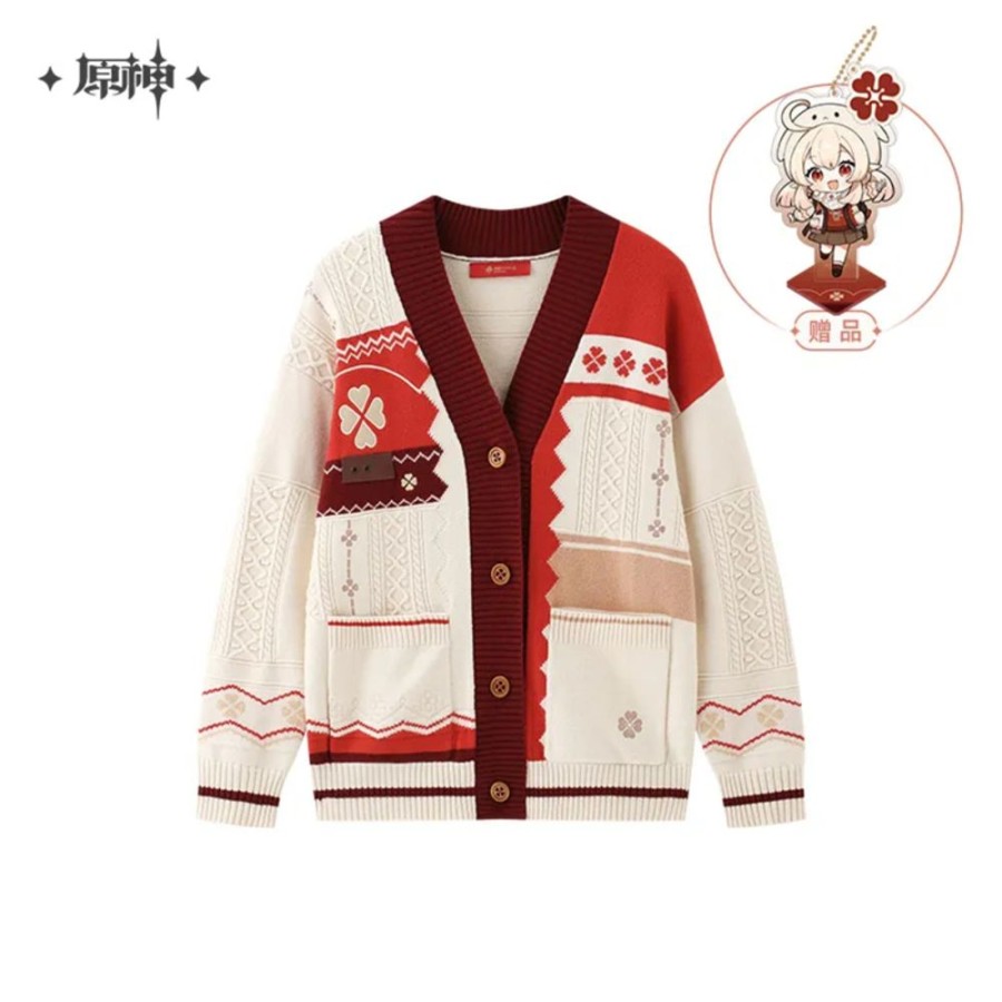 Apparel miHoYo | Genshin Impact Klee Theme Impression Series Knitted Cardigan