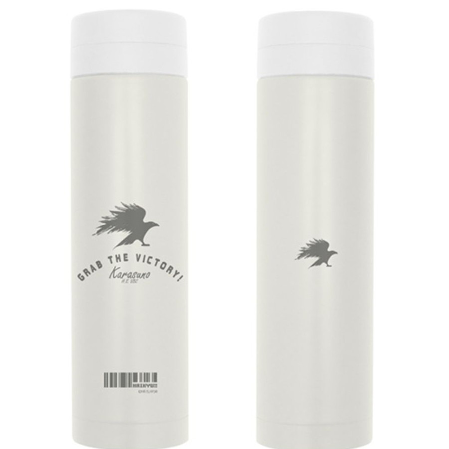 Lifestyle Goods Cospa | Karasuno High School Volleyball Club Thermos Bottle White