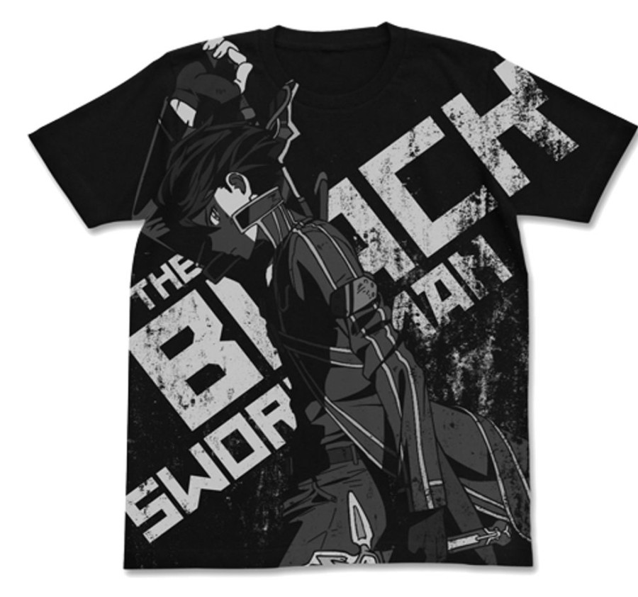 Apparel Cospa | Black Knight Kirito T-Shirt Black