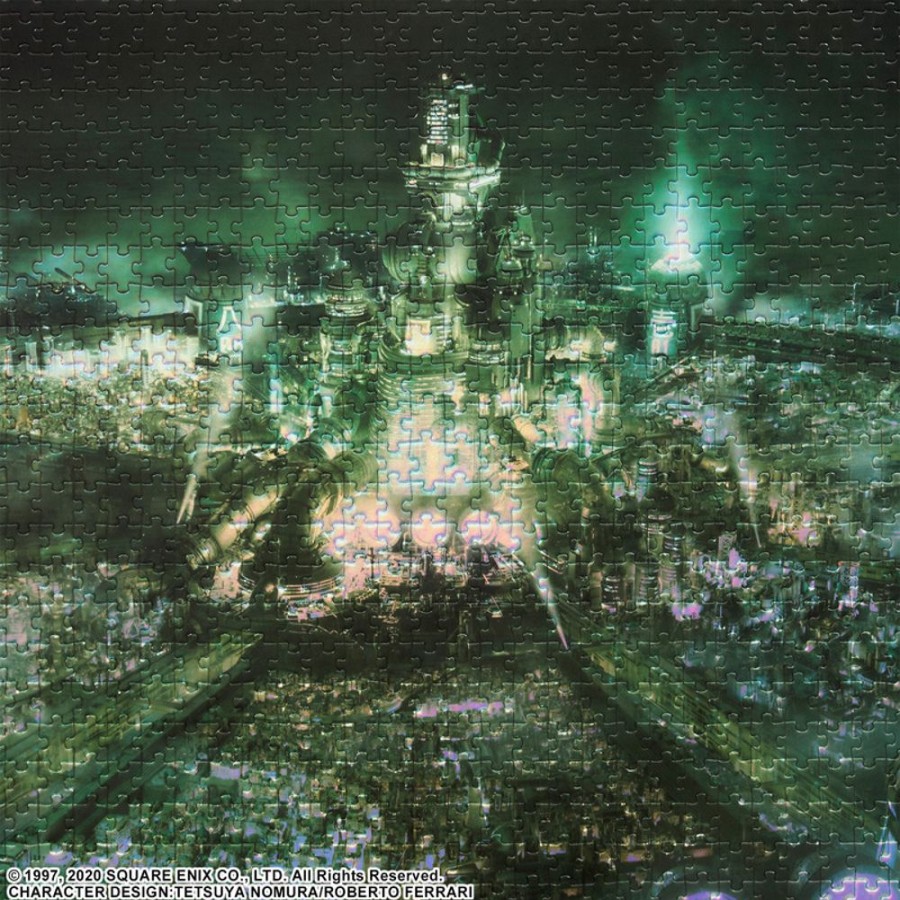 Lifestyle Goods Square Enix | Final Fantasy Vii Remake 1000 Pieces Premium Jigsaw Puzzle Key Art Midgar - Square Enix