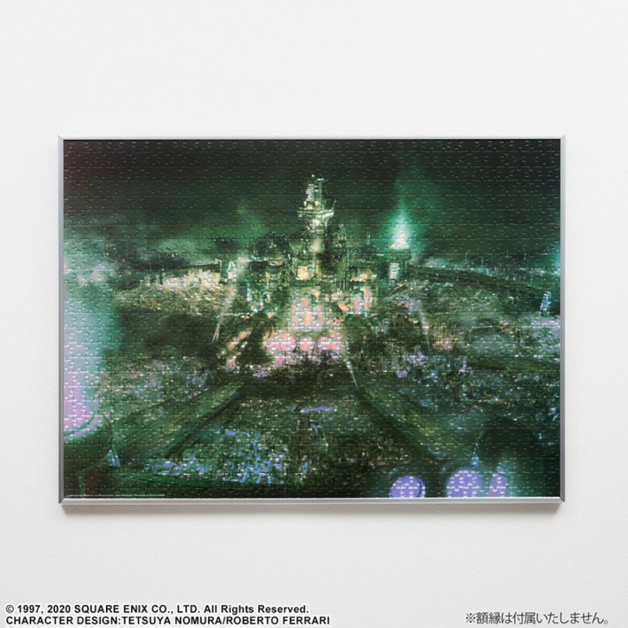 Lifestyle Goods Square Enix | Final Fantasy Vii Remake 1000 Pieces Premium Jigsaw Puzzle Key Art Midgar - Square Enix