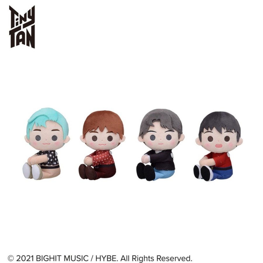 Plush Toys SEGA | Tinytan Dynamite Kuttsuki Plush "Rm Jin Suga J-Hope"