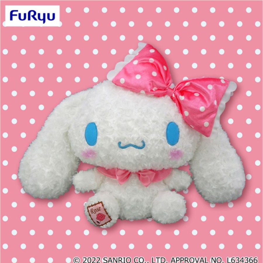 Plush Toys FuRyu | Cinnamoroll Pinky Rose Super Big Dx Plush