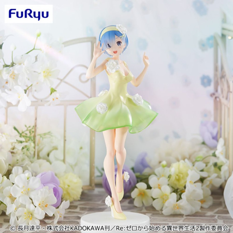 Figures Furyu | Trio Try It Figure Rem Flower Dress