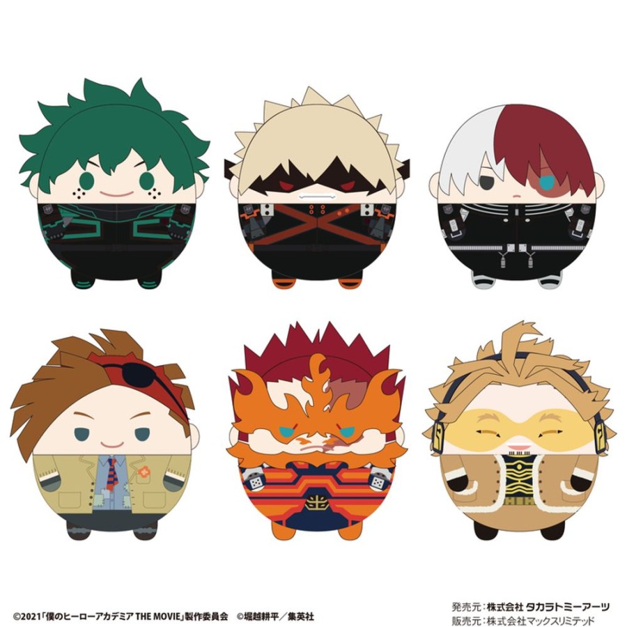 Plush Toys Takaratomy Arts | Ha-32 My Hero Academia: World Heroes' Mission Fuwakororin 4 [Blind Box]