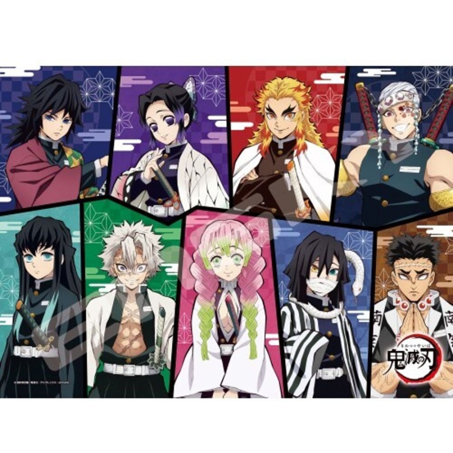 Lifestyle Goods Ensky | Demon Slayer 1000C-05 Pillar -Akki Messatsu- 1000Pcs [Compact Puzzle]