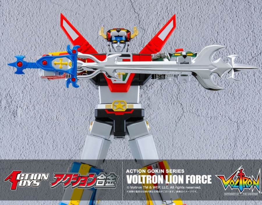 Figures ACTION TOYS | Action Alloy Voltron Lion Force