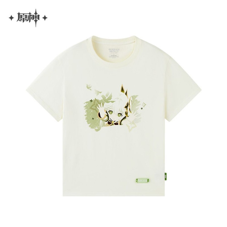 Apparel miHoYo | Nahida Impression T-Shirt White Character