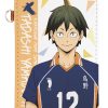 Accessories CS.FRONT | Haikyu!! To The Top Leather Pass Case 13 Yamaguchi Tadashi