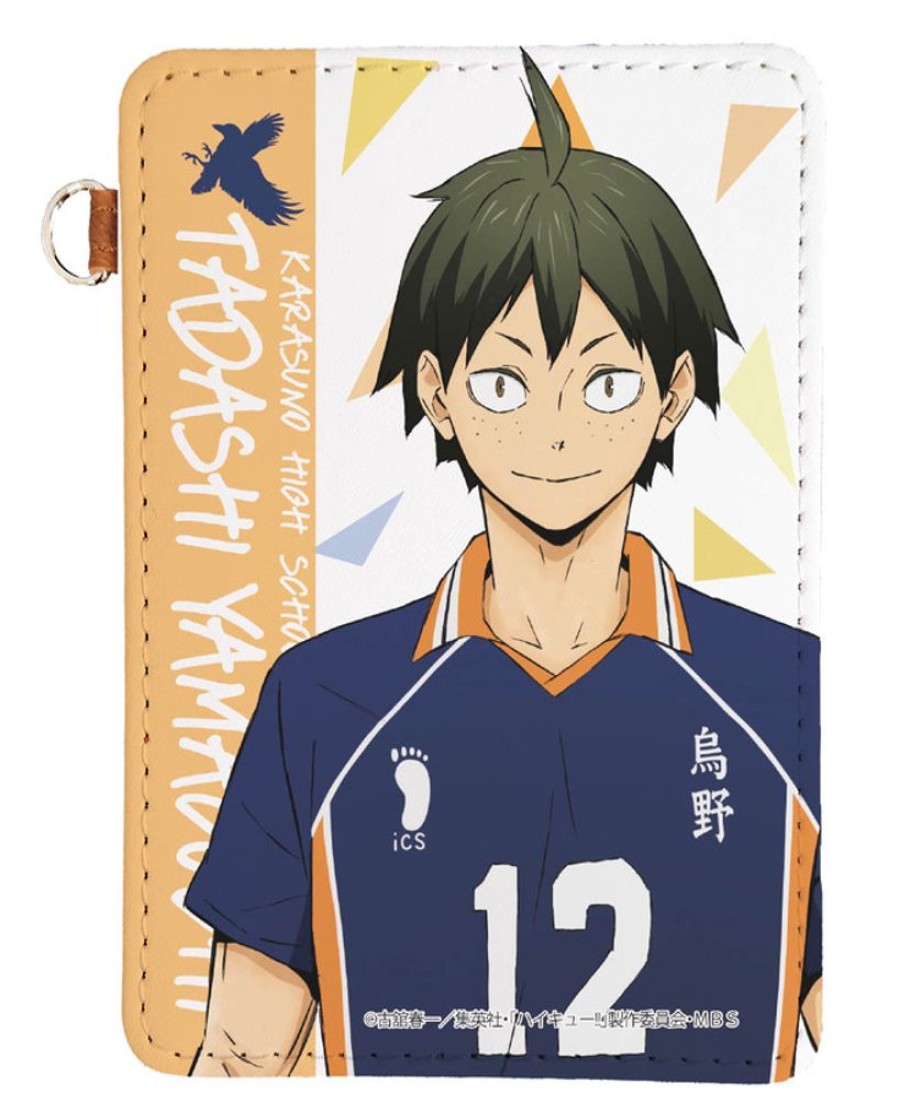 Accessories CS.FRONT | Haikyu!! To The Top Leather Pass Case 13 Yamaguchi Tadashi