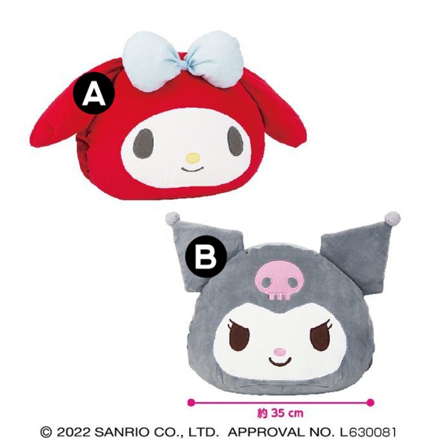 Plush Toys Eikoh | My Melody & Kuromi Arm Pillow