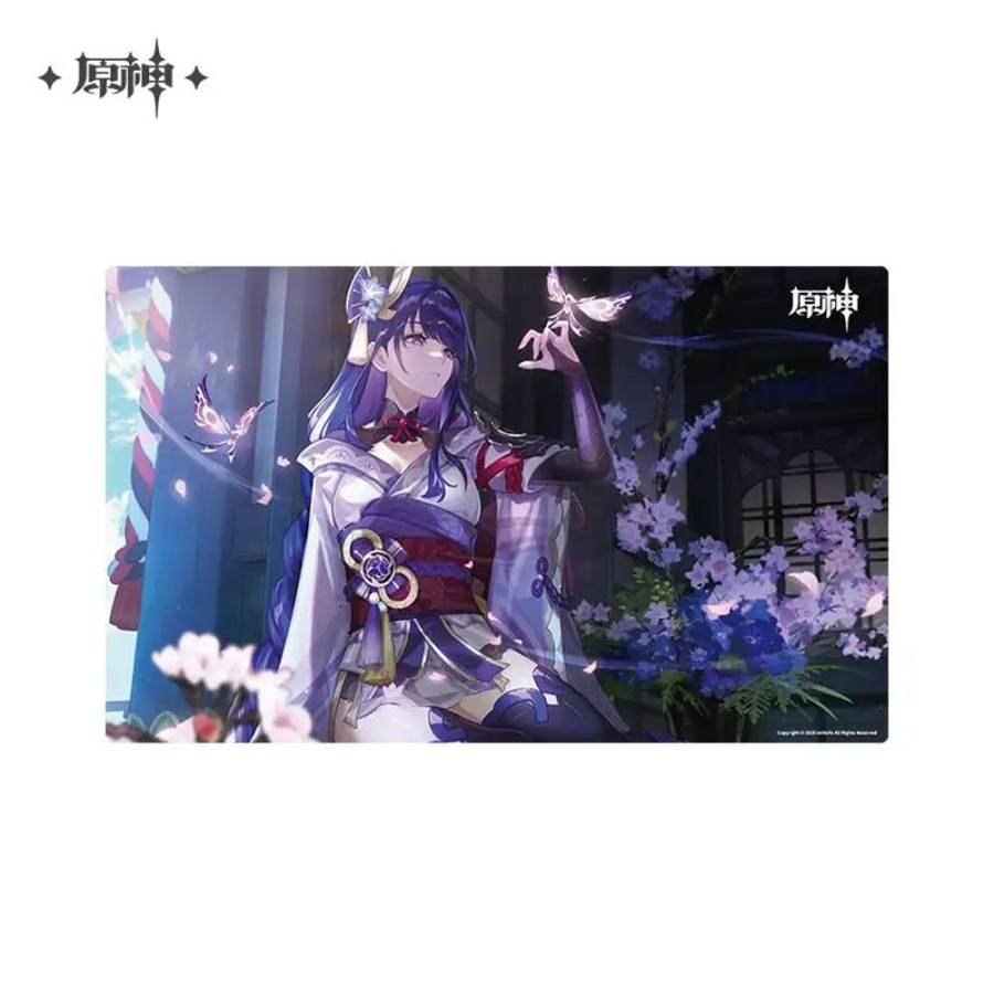 Lifestyle Goods miHoYo | Genshin Impact Acg Carnival 2022 Event Commemoration Goods Raiden Shogun Poster