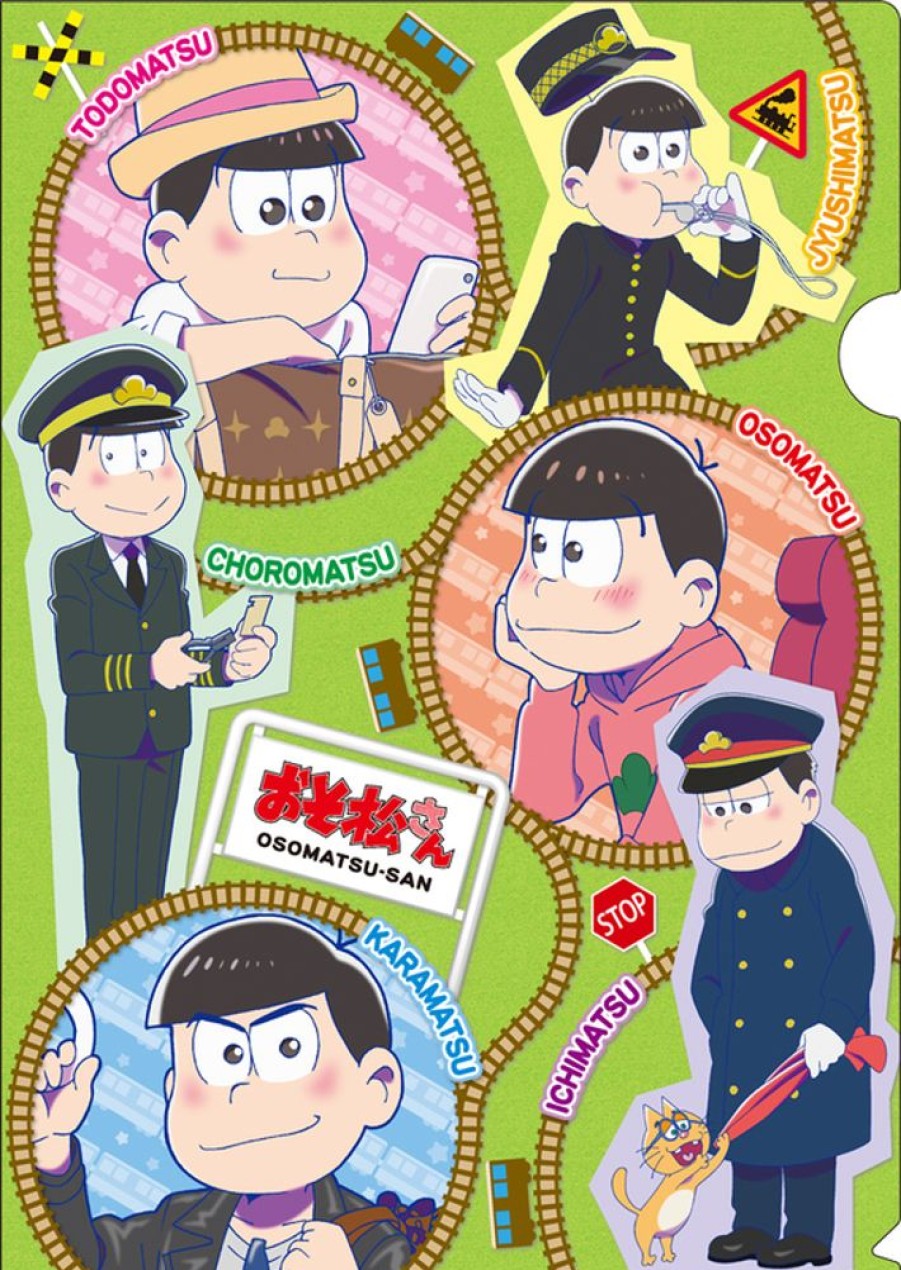 Other Ensky | Osomatsu-San Clear File Train Pattern