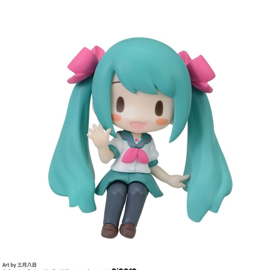 Figures SEGA | Perching Mini Figure Hatsune Miku 16Th Anniversary - Sega