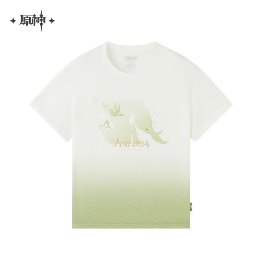 Apparel miHoYo | Nahida Impression T-Shirt Gradient Silhouette