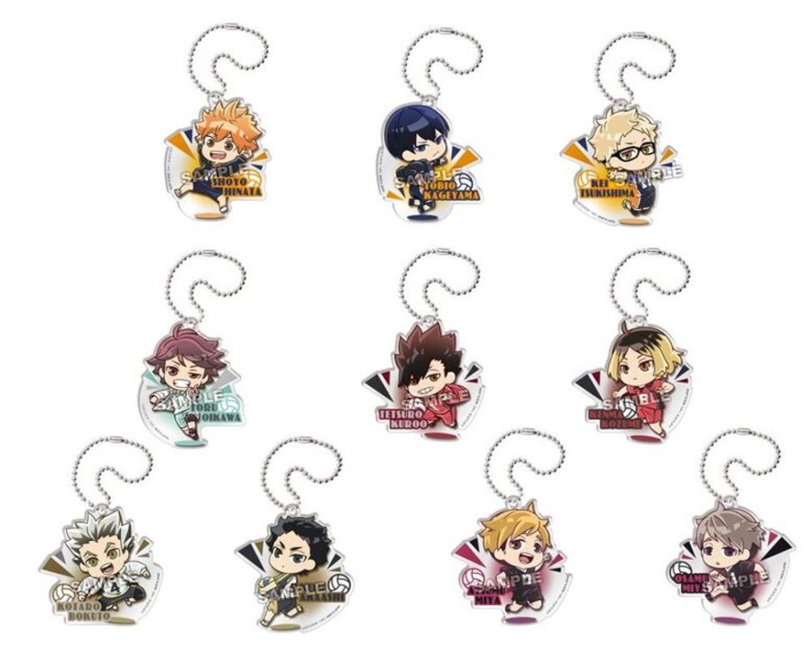 Accessories Takaratomy Arts | Pyon Colle Haikyu!! Acrylic Key Chain [Blind Box] - Takaratomy Arts