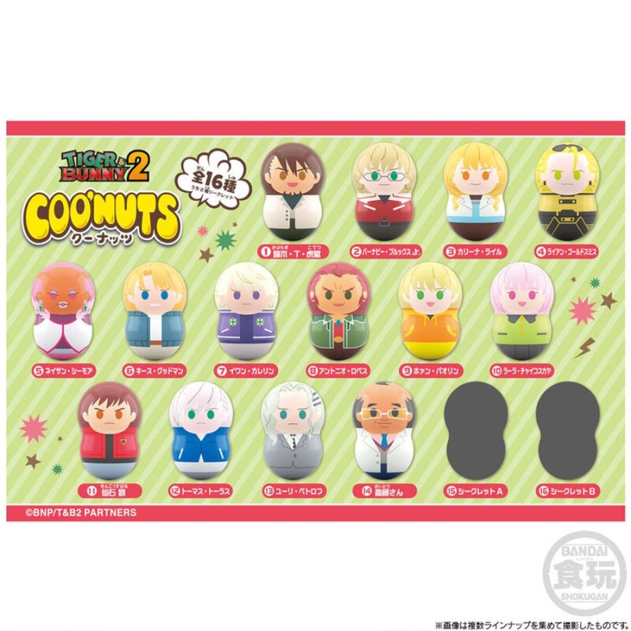 Accessories Bandai | Coo'Nuts Tiger & Bunny 2 [Blind Box]