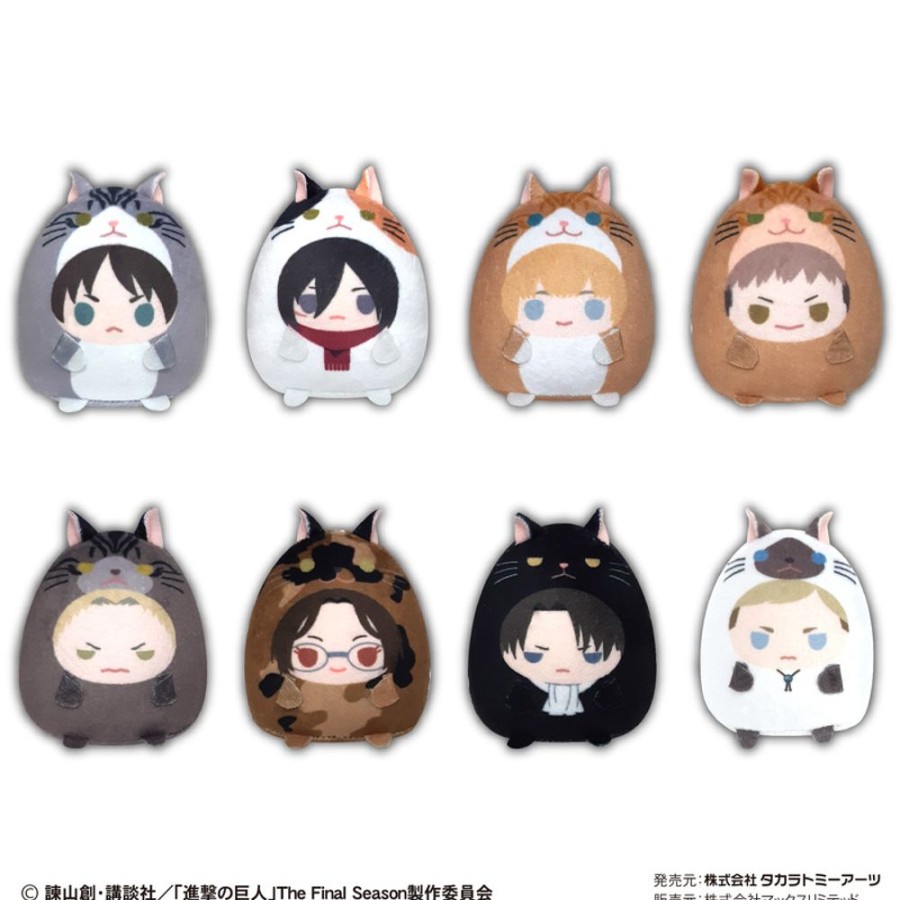 Plush Toys Takaratomy Arts | Sk-14 Attack On Titan Tenorins Collection [Blind Box] - Takaratomy Arts