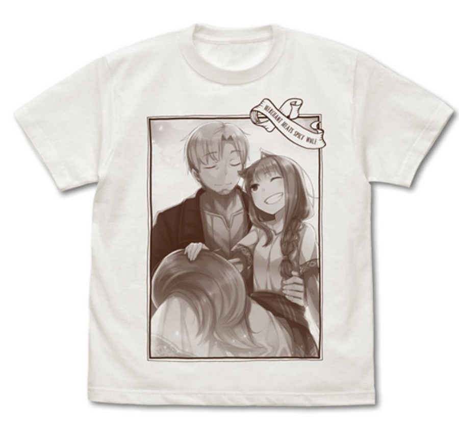 Apparel Cospa | Original Edition Spice And Wolf T-Shirt Vanilla White (L Size)