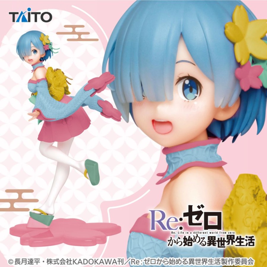 Figures Taito | Precious Figure Rem Sakura Ver. Renewal