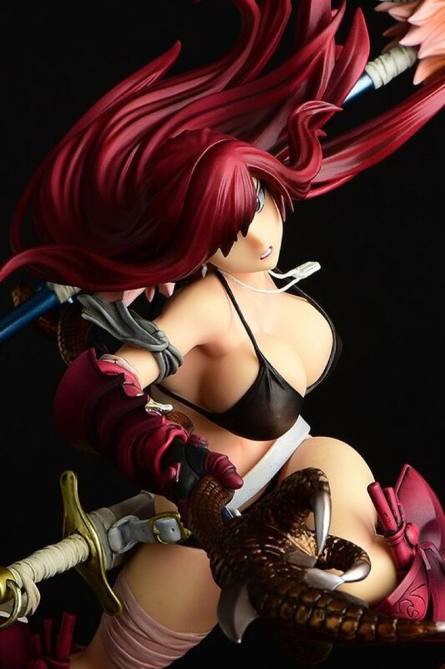 Figures ORCATOYS | Erza Scarlet The Knight Ver. Another Color :Red Armor: