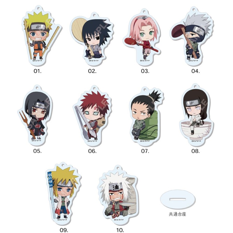 Accessories CS.FRONT | Naruto Shippuden Marutto Stand Key Chain 01 Vol. 1 [Blind Box]