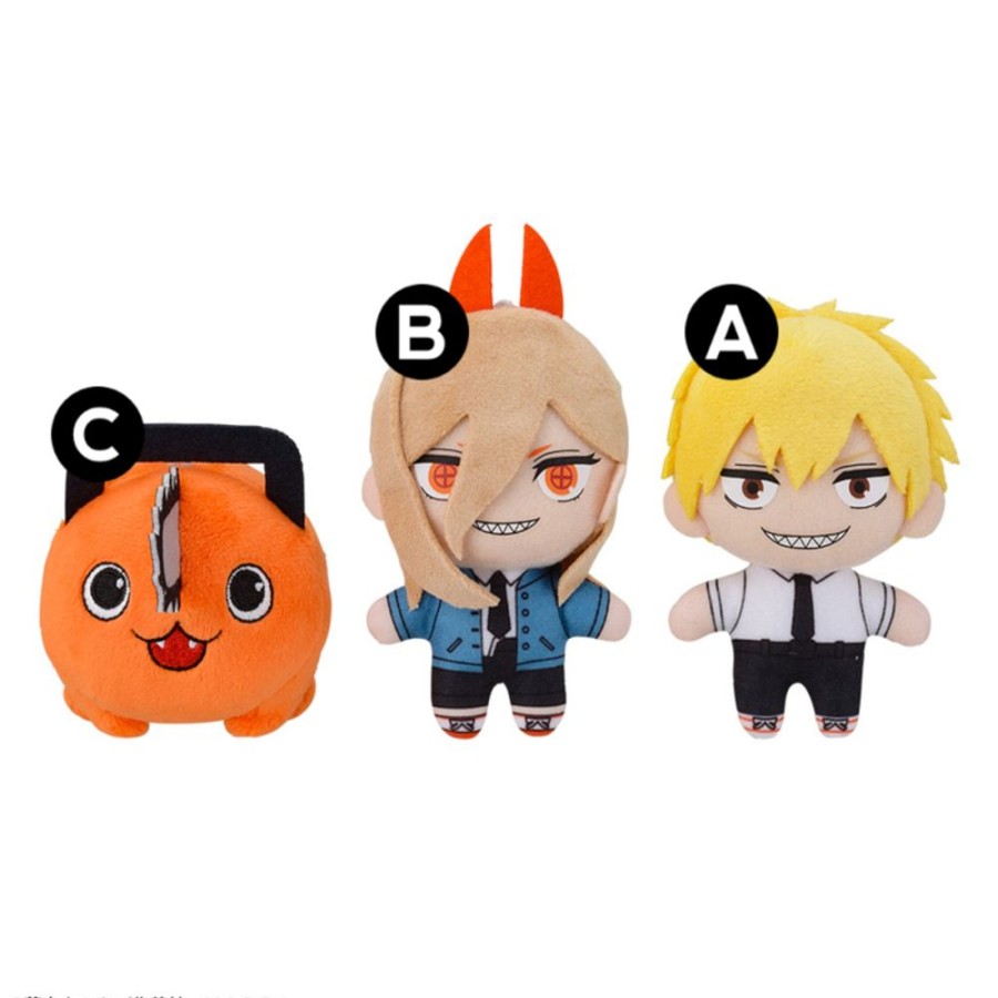 Plush Toys SEGA | Chainsaw Man Mp Mascot Denji & Power & Pochita