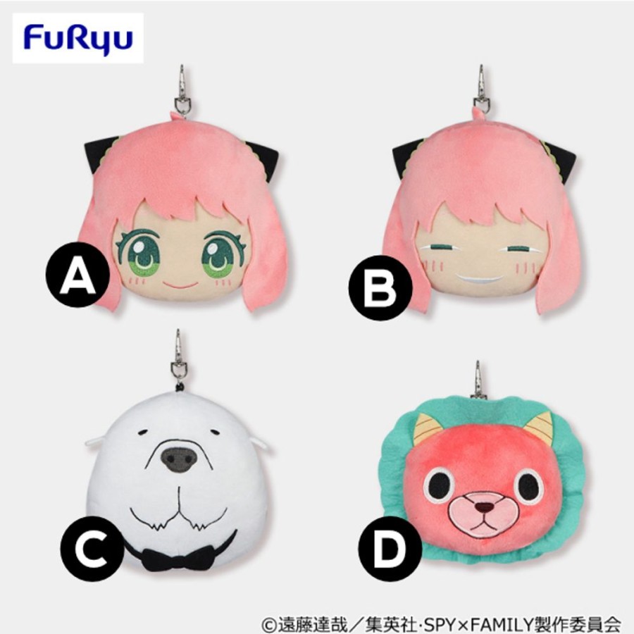 Plush Toys FuRyu | Spy X Family Face Pass Case