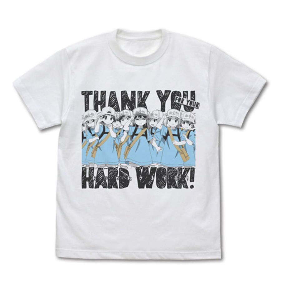 Apparel Cospa | Platelet'S Thank You For Your Hard Work T-Shirt White