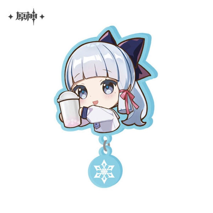 Accessories miHoYo | Genshin Impact Happy Encounter Series [Heytea Collab] Kamisato Ayaka Can Badge