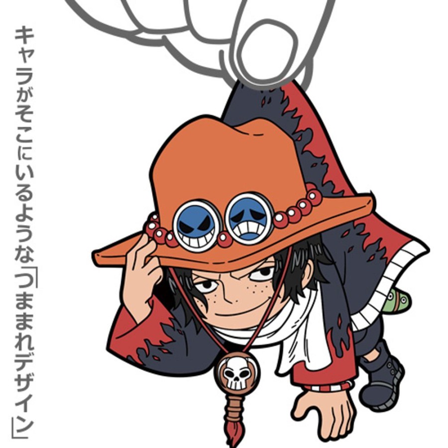 Accessories Cospa | Pinched Key Chain Ace (Alabasta Ver.)