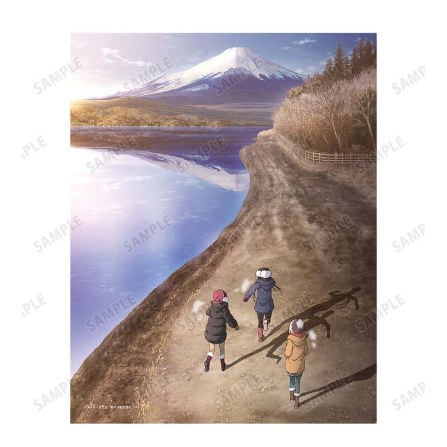 Lifestyle Goods armabianca | Yurucamp Teaser Visual Morning Canvas Board