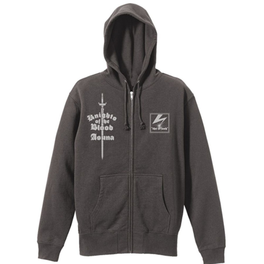 Apparel Cospa | The Beautiful Subleader Asuna Zip Hoodie Charcoal