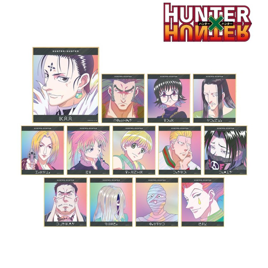 Accessories armabianca | Hunter X Hunter Trading Ani-Art Clear Label Mini Shikishi Ver. B [Blind Box]