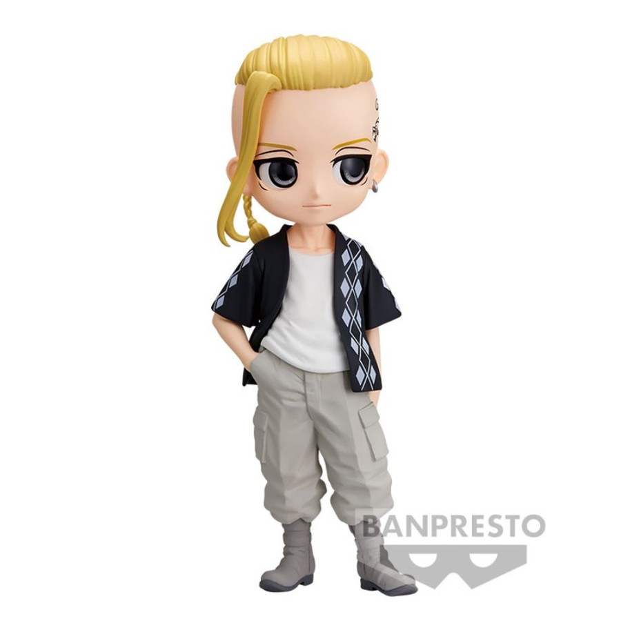 Figures Banpresto | Tokyo Revengers Q Posket - Ken Ryuguji Plain Clothes Ver. (Ver.A)