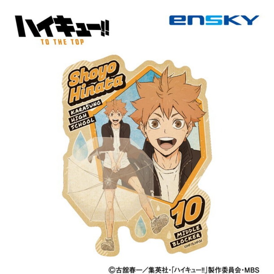 Accessories Ensky | Haikyu!! To The Top Travel Sticker (Rain Ver.) 1 Hinata Shoyo