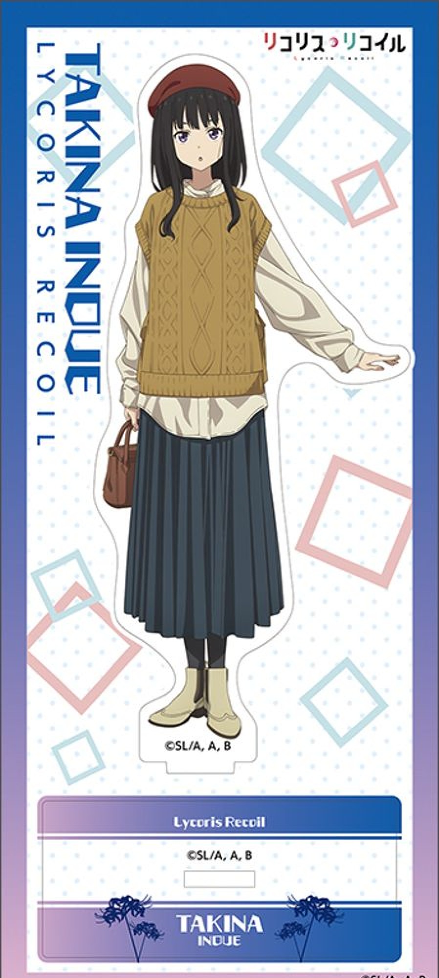 Accessories Movic | Acrylic Stand Inoue Takina Winter Clothes