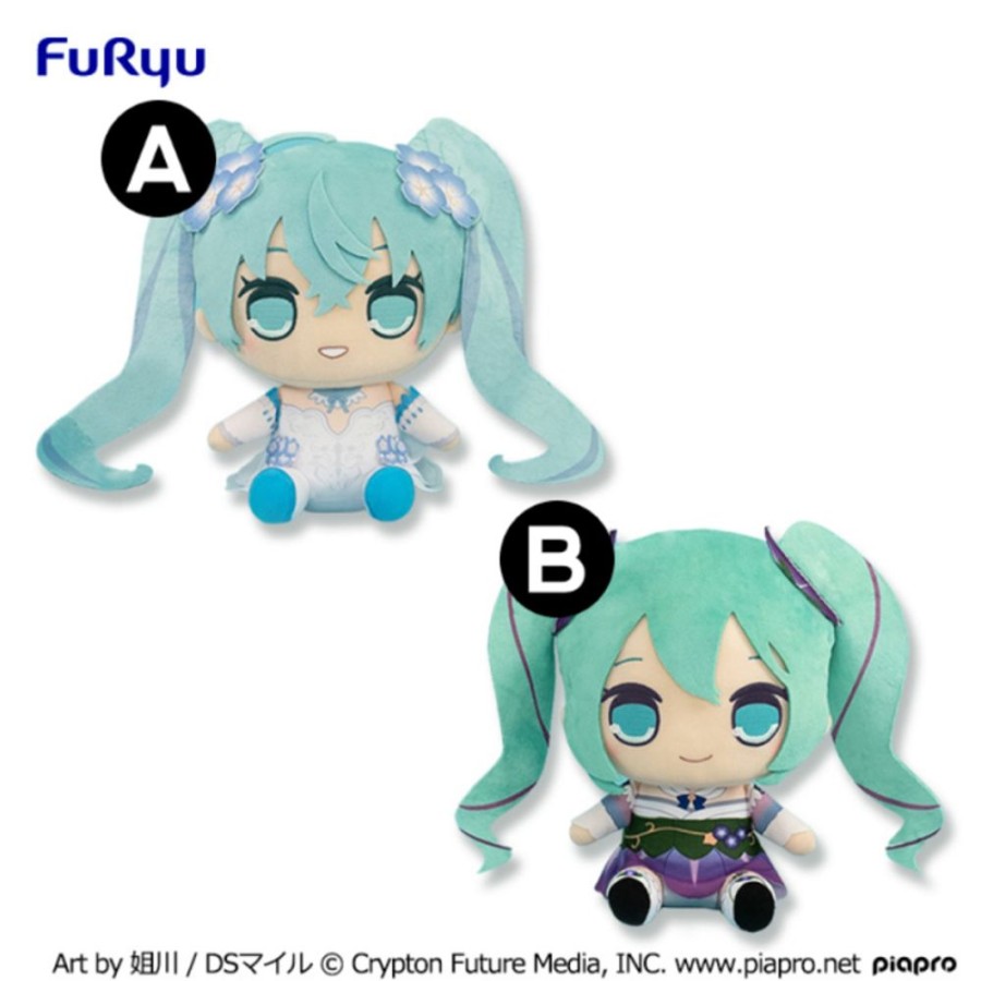 Plush Toys Furyu | Hatsune Miku Kyurumaru Big Plush 3