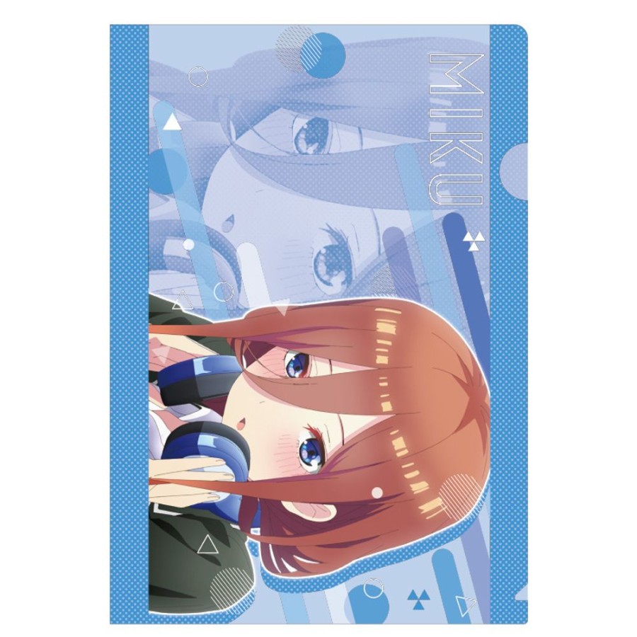 Lifestyle Goods Crux | The Quintessential Quintuplets Season 2 Single Clear File Miku