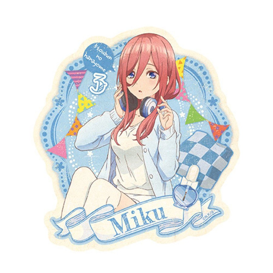 Accessories Ensky | Travel Sticker Room Wear 3 Nakano Miku