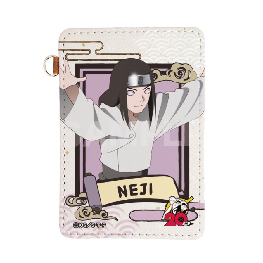 Accessories CS.FRONT | Naruto Shippuden Leather Pass Case 08 Hyuga Neji