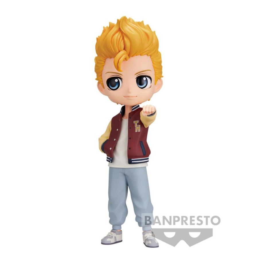 Figures Banpresto | Tokyo Revengers Q Posket - Takemichi Hanagaki Plain Clothes Ver. (Ver.A)